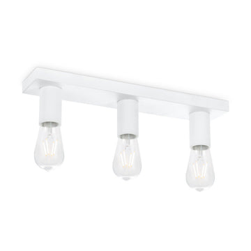 Opbouwspot Nitro 3 - incl. dimbare LED lamp - wit