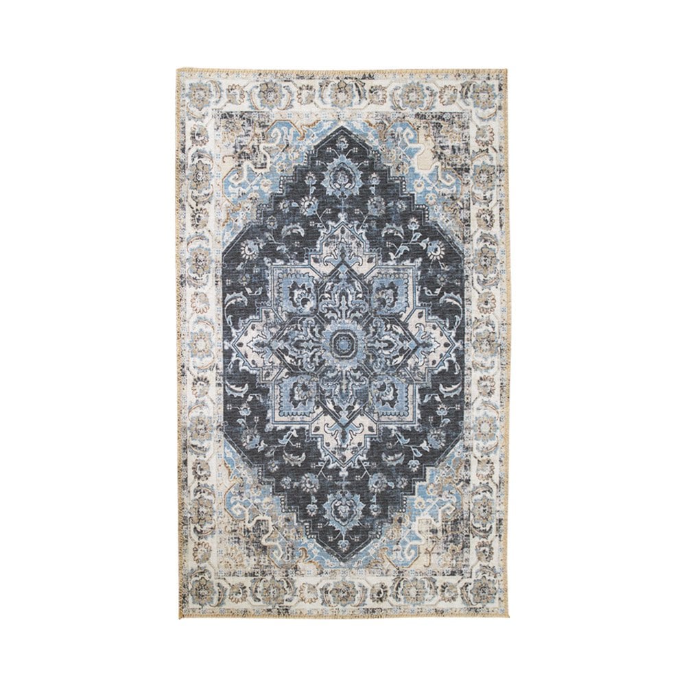 Havana Vloerkleed - Blauw, Chenille Polyester - 160x230